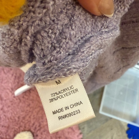 Pacsun purple cropped sweater - Picture 6 of 6